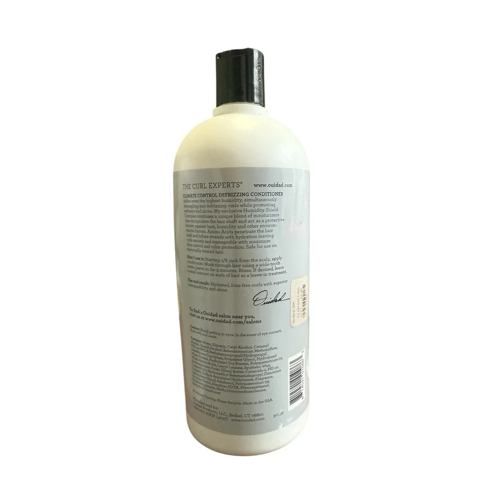 Original Ouidad Advanced Climate Control DEFRIZZING Shampoo & Conditioner 33.8oz